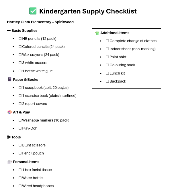 K Supplies